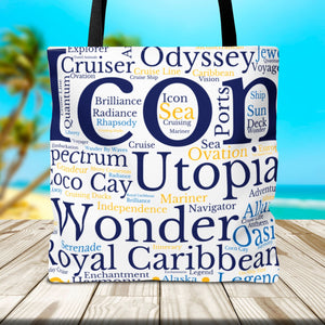 Cruise Words Tote Bag