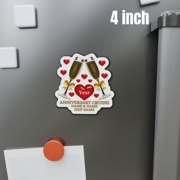 Personalized Anniversary Cruise Door Magnet Cruise Door Magnets Cruise Into