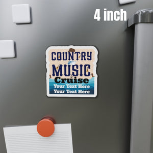 Personalized Country Music Cruise Door Magnet Cruise Door Magnets Cruise Into