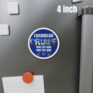 Personalized Caribbean Cruise Door Magnet Cruise Door Magnets Cruise Into