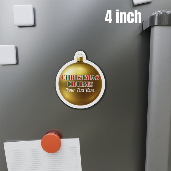 Personalized Christmas Cruise Ornament Cruise Door Magnet Cruise Door Magnets Cruise Into