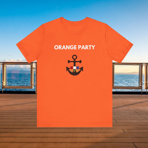 Holland America Orange Party Cruise T-Shirt SHIRT Cruise Into