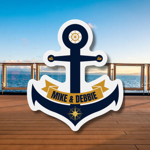 Personalized Anchor Cruise Door Magnet Cruise Door Magnets Cruise Into