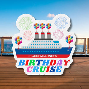 Personalized Birthday Cruise Door Magnet Cruise Door Magnets Cruise Into