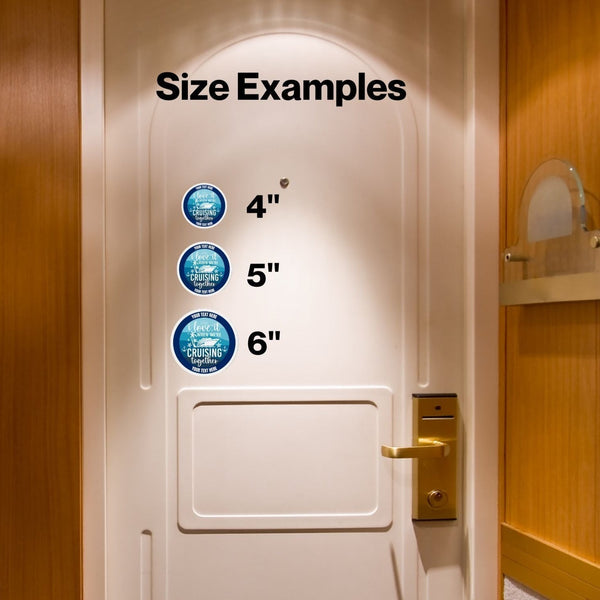 Cruise door magnets on cabin door