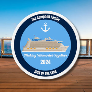 Personalized Alaska Cruise Door Magnet