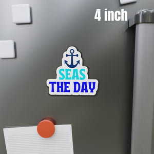 Seas The Day Cruise Door Magnet Cruise Door Magnets Cruise Into