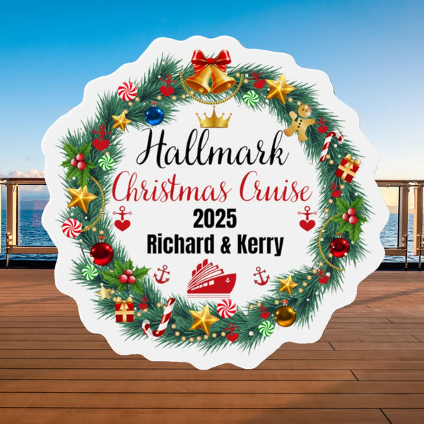 Hallmark Christmas Cruise Door Magnet Cruise Door Magnets