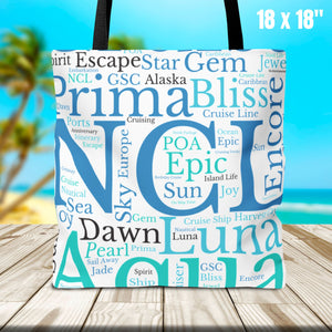 Norwegian Cruise Tote Bag Bags Cruise Into
