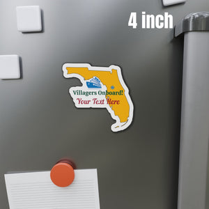 Personalized Villagers Onboard Cruise Door Magnet