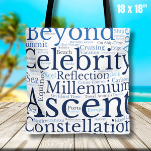 Celebrity Cruise Tote Bag Bags Cruise Into