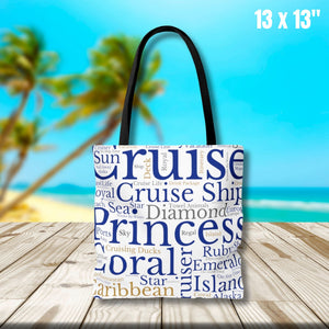 Princess Cruise Tote Bag Bags Cruise Into
