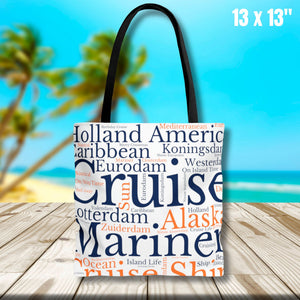 Holland America Cruise Tote Bag Bags Cruise Into