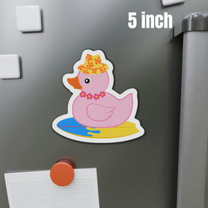 Hawaiian Pink Cruising Duck Cruise Door Magnet Cruise Door Magnets Cruise Into