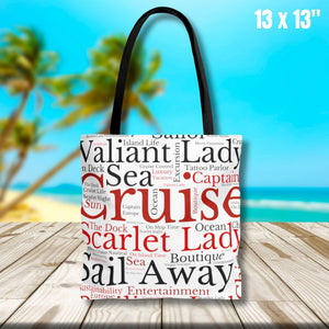Virgin Voyages Cruise Tote Bag Bags Cruise Into