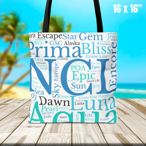 Norwegian Cruise Tote Bag Bags Cruise Into