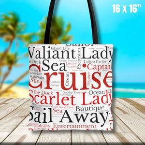 Virgin Voyages Cruise Tote Bag Bags Cruise Into