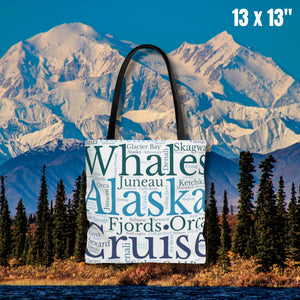 Alaska Cruise Tote Bag Bags Cruise Into