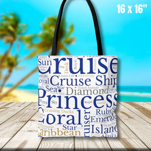 Princess Cruise Tote Bag Bags Cruise Into