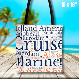 Holland America Cruise Tote Bag Bags Cruise Into