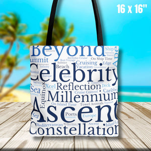 Celebrity Cruise Tote Bag Bags Cruise Into