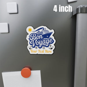 Personalized Bon Voyage Cruise Door Magnet Cruise Door Magnets Cruise Into