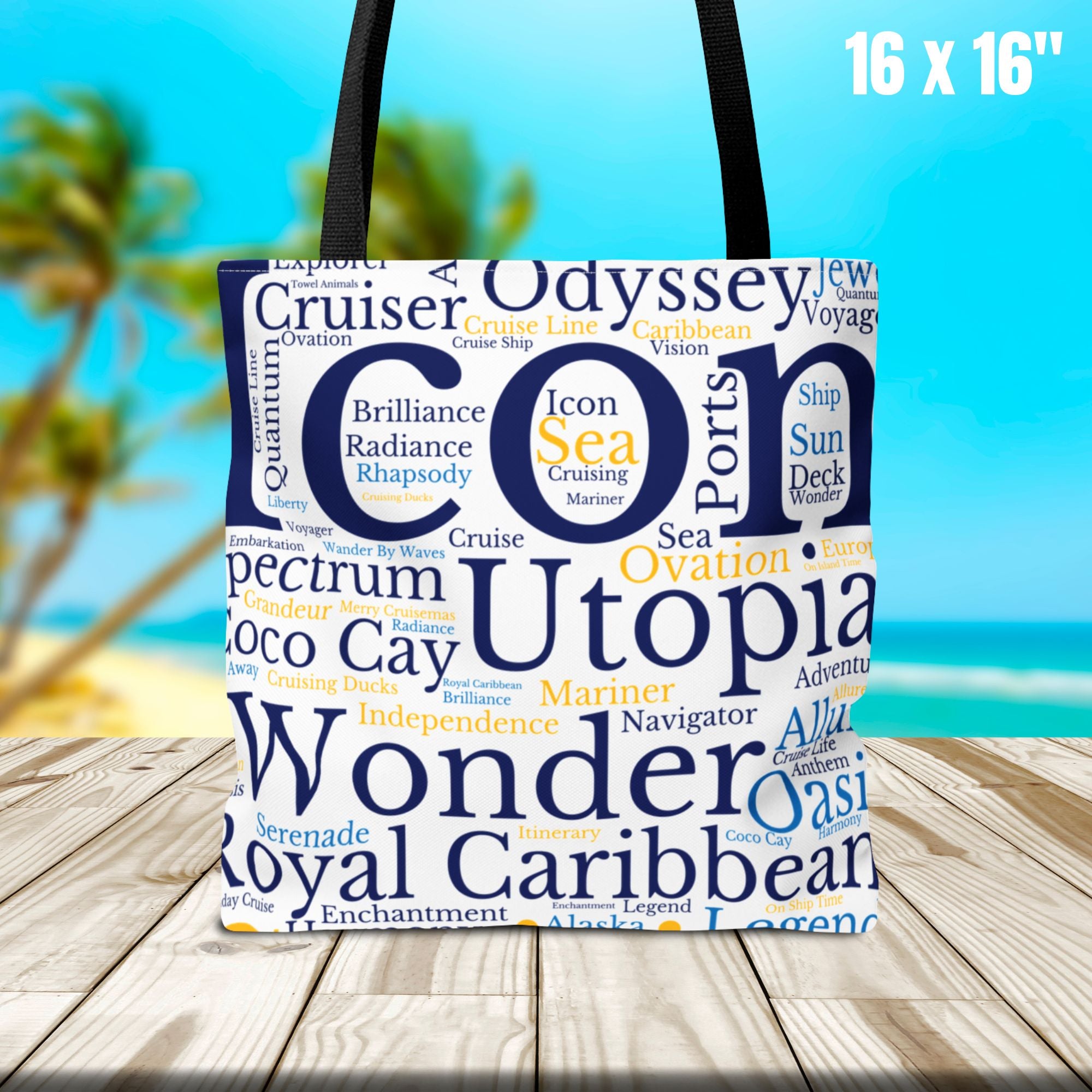 Royal Caribbean Cruise Tote Bag