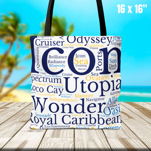 Royal Caribbean Cruise Tote Bag Bags Cruise Into