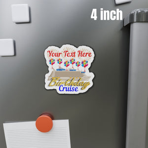 Personalized Birthday Cruise Magnet Cruise Door Magnets Cruise Into