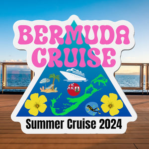 Personalized Bermuda Cruise Door Magnet Cruise Door Magnets   