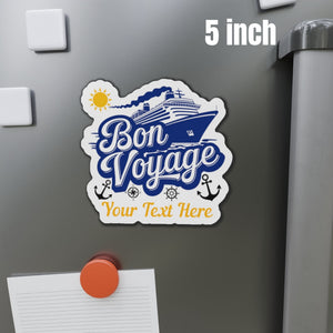 Personalized Bon Voyage Cruise Door Magnet Cruise Door Magnets Cruise Into
