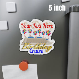 Personalized Birthday Cruise Magnet Cruise Door Magnets Cruise Into