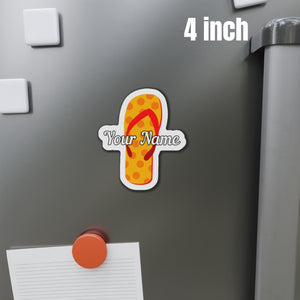 Personalized Flip Flop Cruise Door Magnets