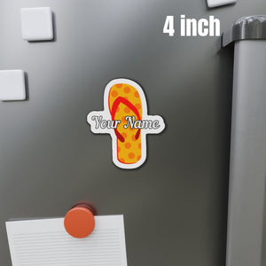 Personalized Flip Flop Cruise Door Magnets