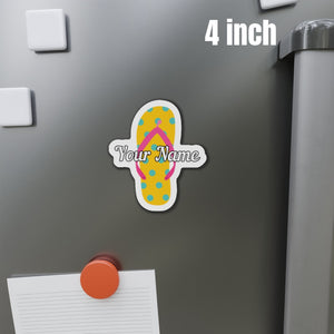 Personalized Flip Flop Cruise Door Magnets
