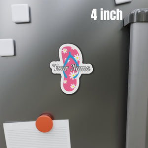 Personalized Flip Flop Cruise Door Magnets
