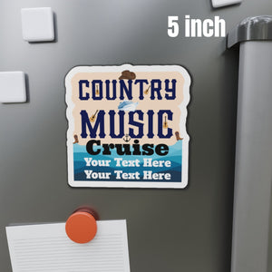Personalized Country Music Cruise Door Magnet Cruise Door Magnets Cruise Into