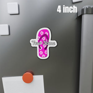 Personalized Flip Flop Cruise Door Magnets