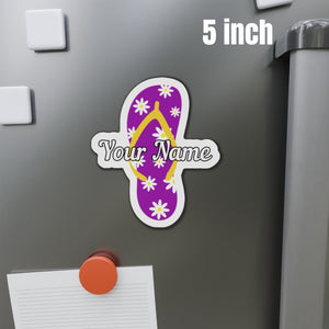 Personalized Flip Flop Cruise Door Magnets