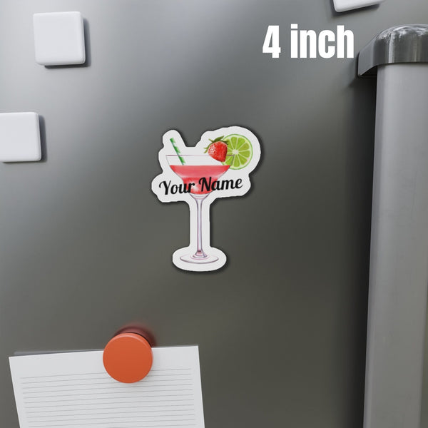 Personalized Cocktail Drink Cruise Door Magnets