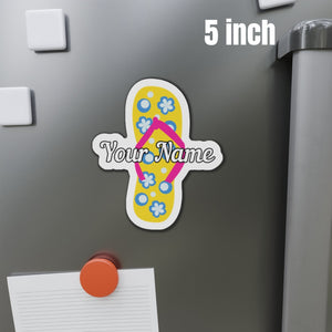 Personalized Flip Flop Cruise Door Magnets
