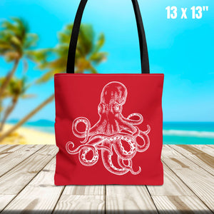 Octopus Virgin Cruise Tote Bag – Nautical Beach Bag for Cruise Lovers