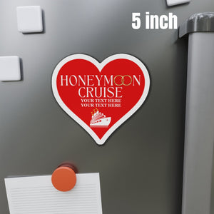 Personalized Honeymoon Cruise Door Magnet Home Decor Printify