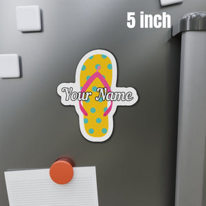 Personalized Flip Flop Cruise Door Magnets