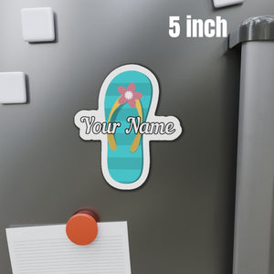 Personalized Flip Flop Cruise Door Magnets
