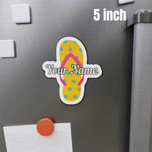 Personalized Flip Flop Cruise Door Magnets