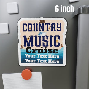 Personalized Country Music Cruise Door Magnet Cruise Door Magnets Cruise Into