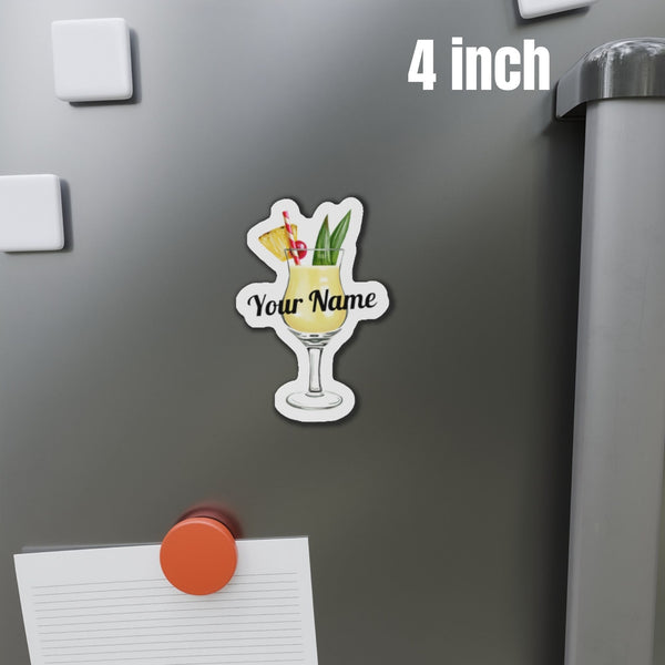 Personalized Cocktail Drink Cruise Door Magnets