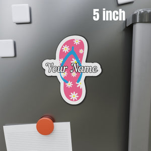 Personalized Flip Flop Cruise Door Magnets