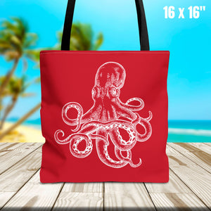 Octopus Virgin Cruise Tote Bag – Nautical Beach Bag for Cruise Lovers